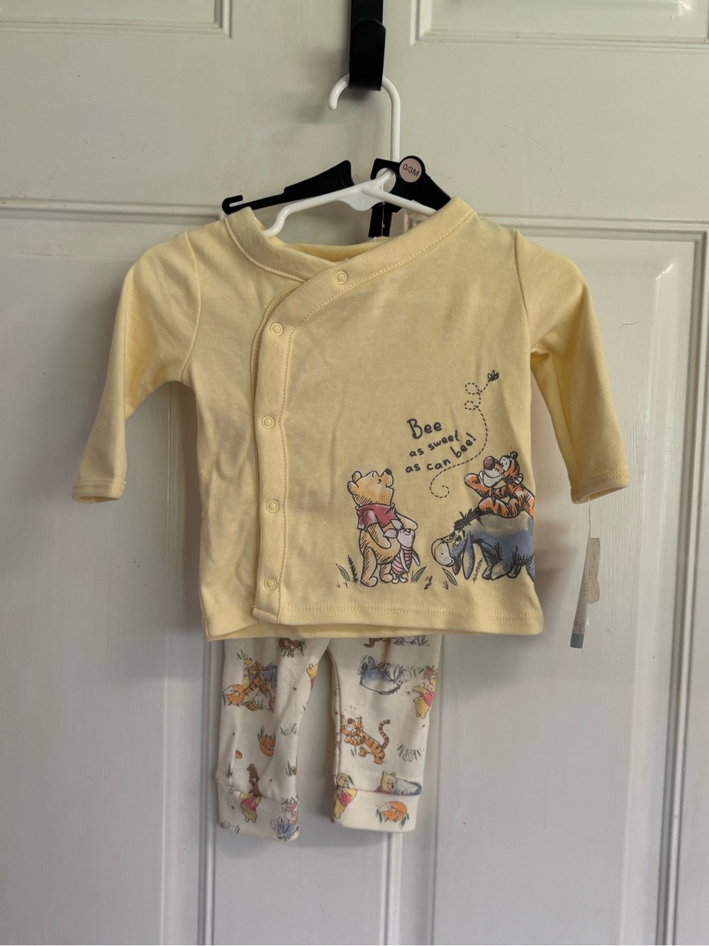 NWT 0/3M Disney Baby Flan Winnie the Pooh Take Me Home 3-Piece Set.  Retail 21.9